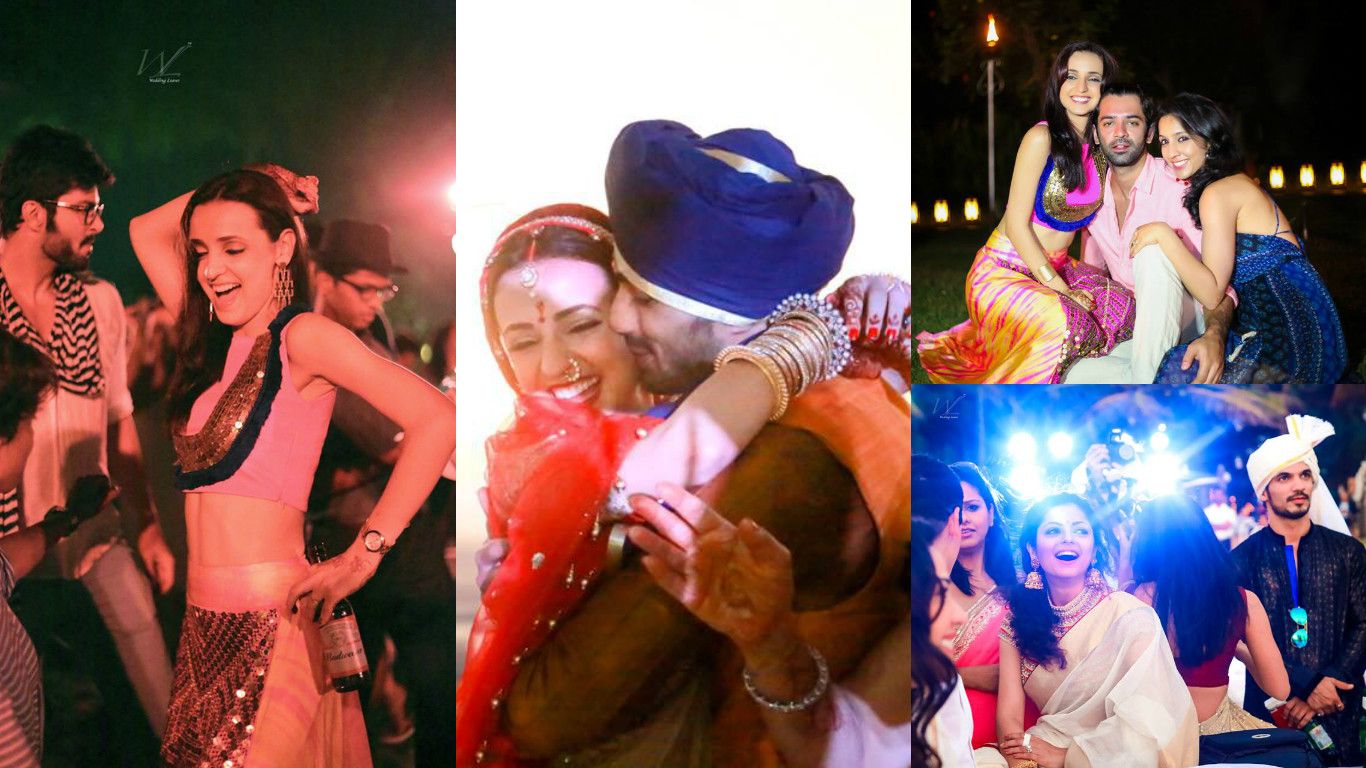Never Seen Before Pictures From Sanaya Irani And Mohit Sehgal's Magical Wedding!