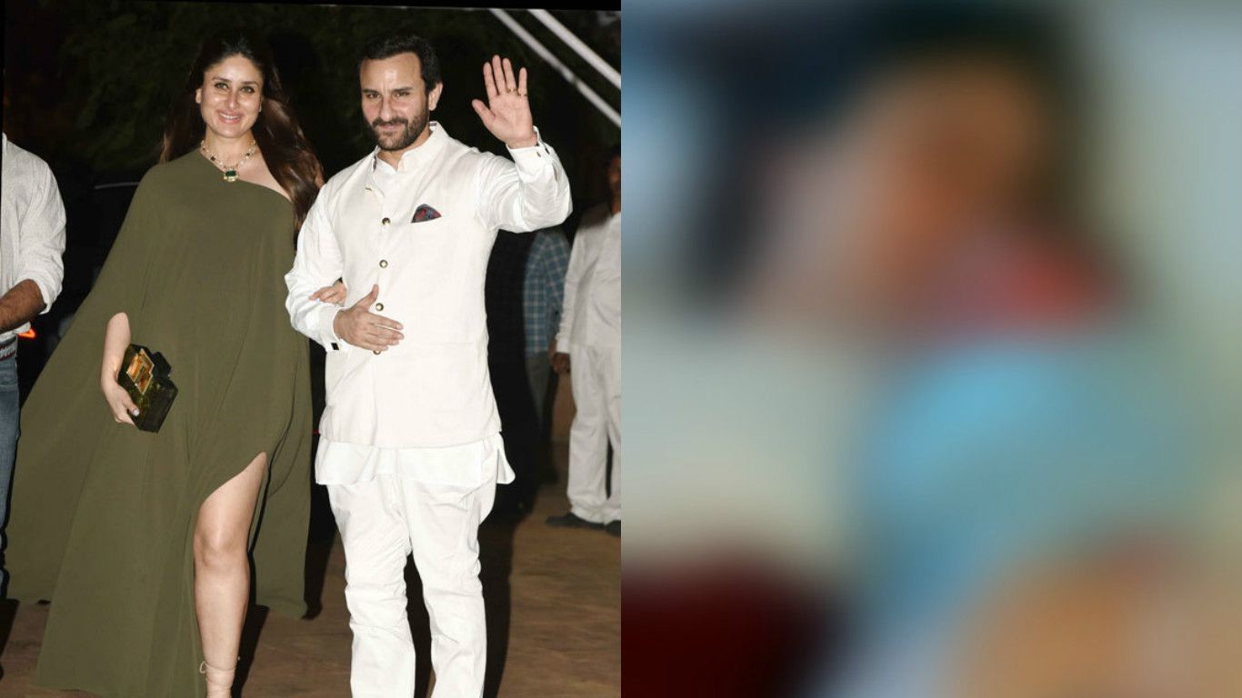 The First Picture Of Saif And Kareena's Baby Boy Taimur Ali Khan Is Here And It's Adorable!