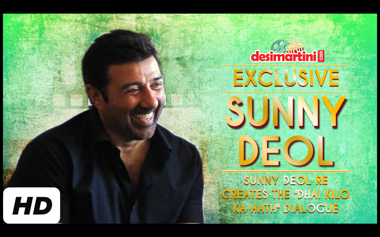 Watch: Sunny Deol Recreates "Dhai Kilo Ka Haath" Dialogue!