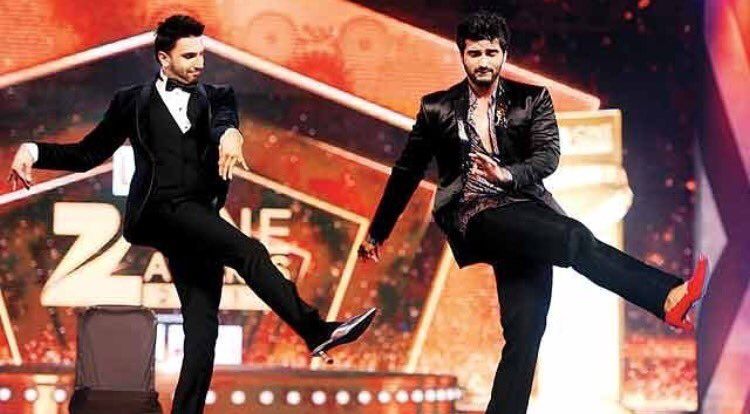 Watch: Ranveer Singh And Arjun Kapoor Dance To 'High Heels'