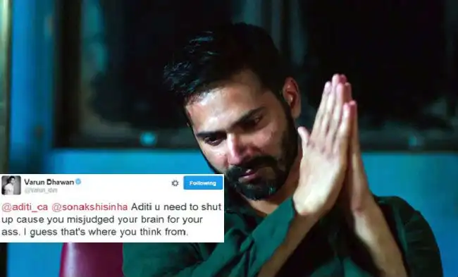 A Day After Inspiring Us, Varun Dhawan Has Let Us Down!