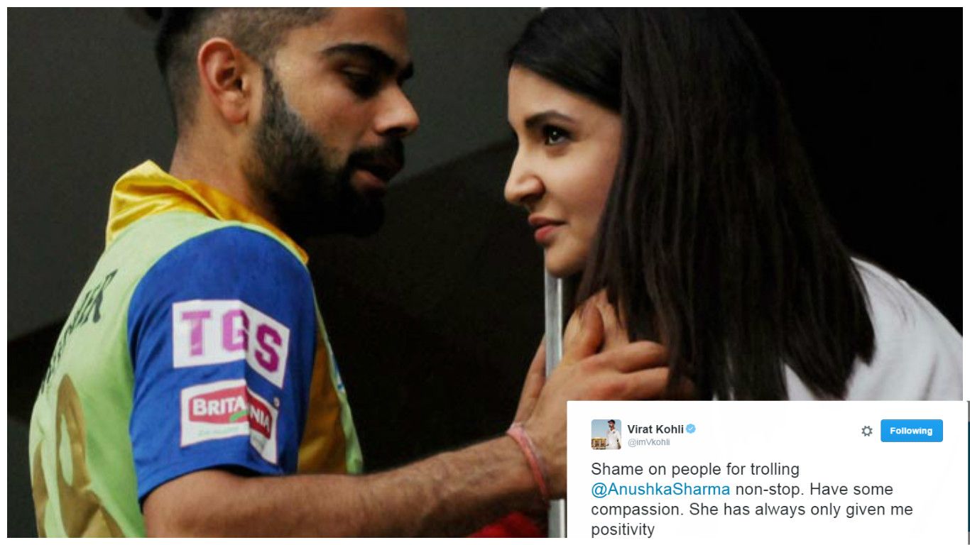 Virat Kohli's Tweet For Anushka Will Put Her Haters To Shame!