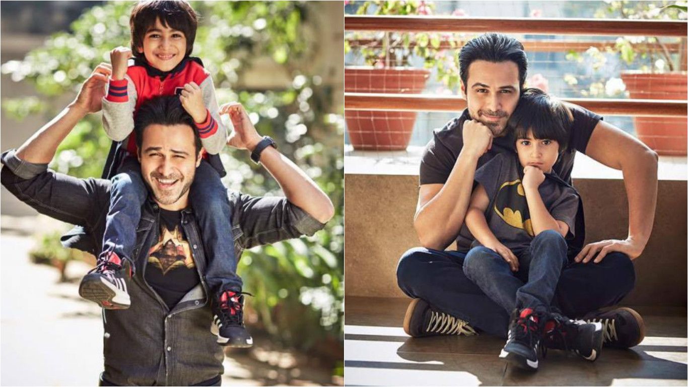 Emraan Hashmi's Adorable Photoshoot With His Superhero Son!