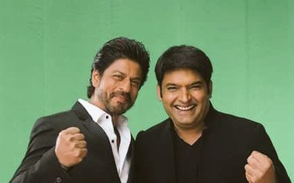 Shah Rukh Khan Shoots For The Promos Of The Kapil Sharma Show!