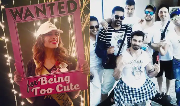 In Pictures: Bipasha Basu And Karan Singh Grover Enjoy Their Bachelor Parties!