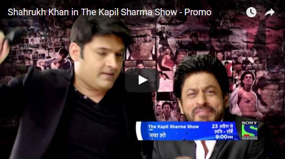 Watch: Shah Rukh Khan's Promo For The Kapil Sharma Show!