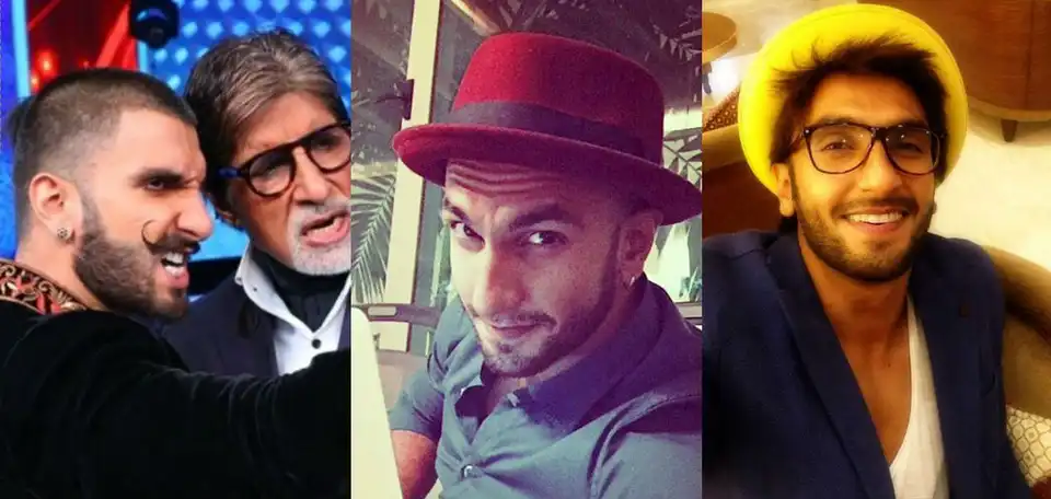Here's Proof Why Ranveer Singh Is The Selfie King Of Bollywood!