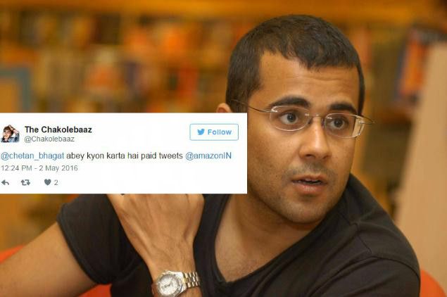 Twitter's Reaction To Chetan Bhagat Making It To Amazon's Best Reads Will Crack You Up! 