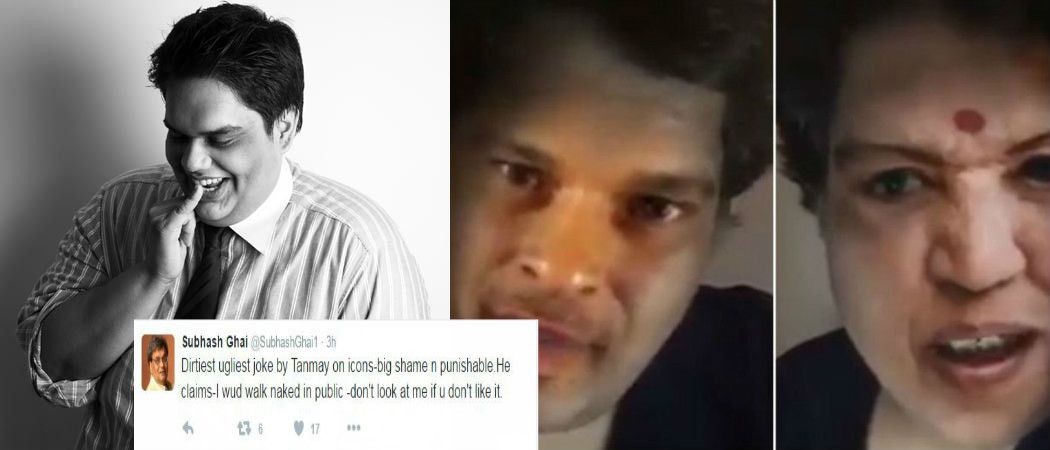OMG:This Is How Celebs Reacted To Tanmay Bhat's Video!