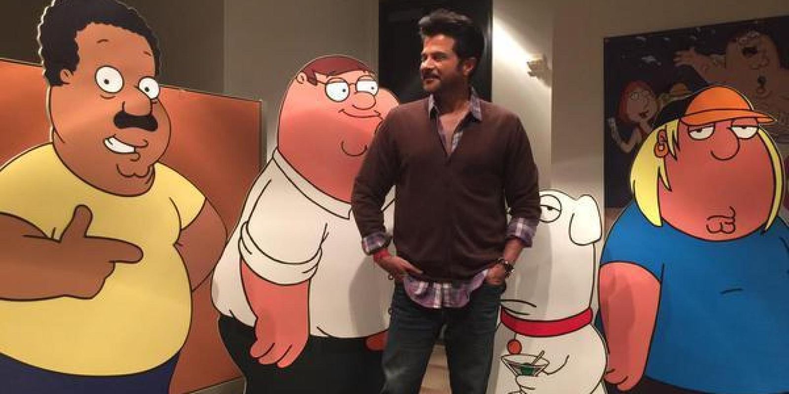 Revealed! This is What Anil Kapoor's Family Guy Character Will Look Like