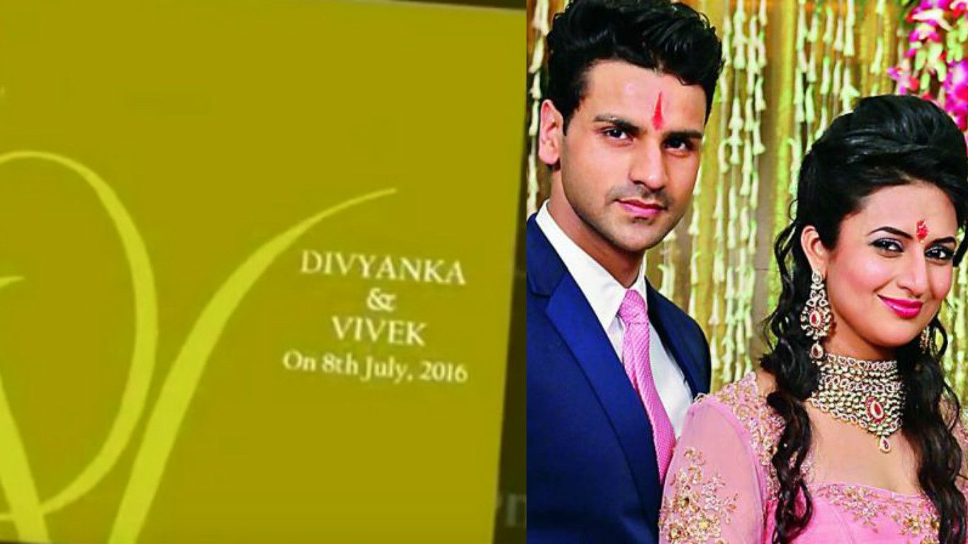 REVEALED: Divyanka Tripathi And Vivek Dahiya's Wedding Invitation
