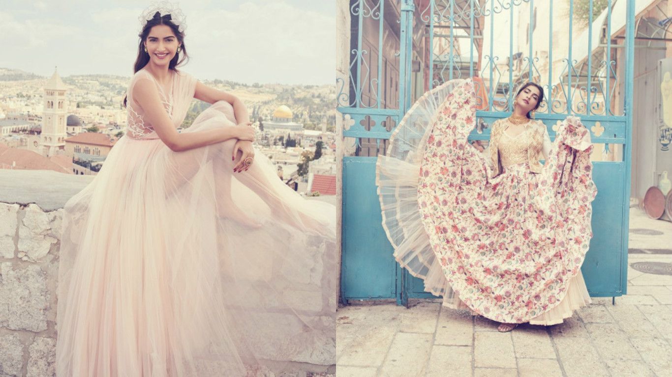 Sonam Kapoor Looks Straight Out Of A Fairytale On Harper's Bazaar Bride Magazine!