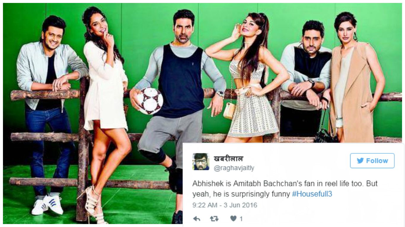 Movie Reviews Housefull 3: Twitter Has Given Its Verdict!