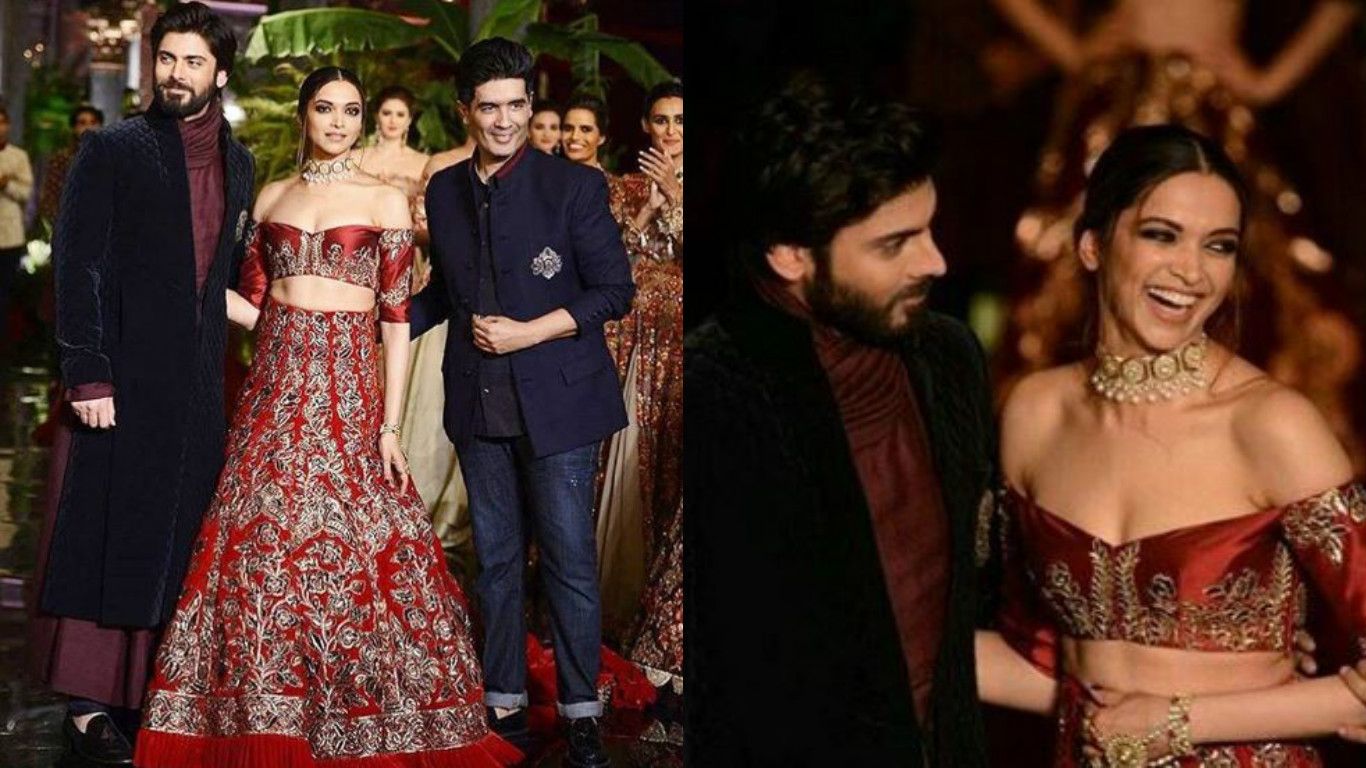 In Pictures: Deepika-Fawad Sizzles In Manish Malhotra's Show!