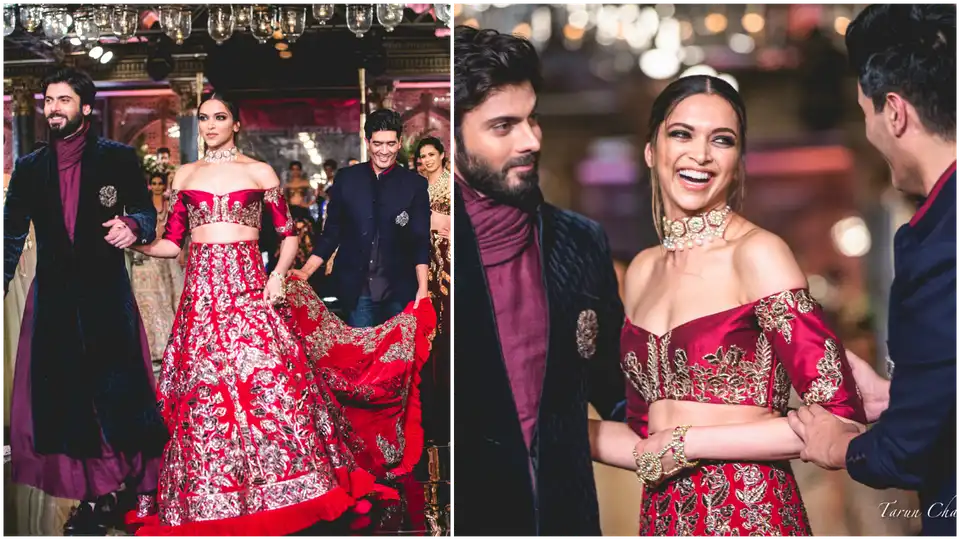 Exclusive: Unseen Pictures Of Deepika And Fawad From Manish Malhotra's Show!