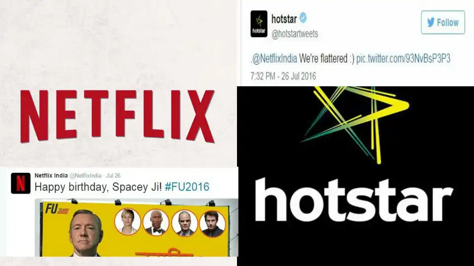 Hotstar vs Netflix Hilarious Twitter Battle 