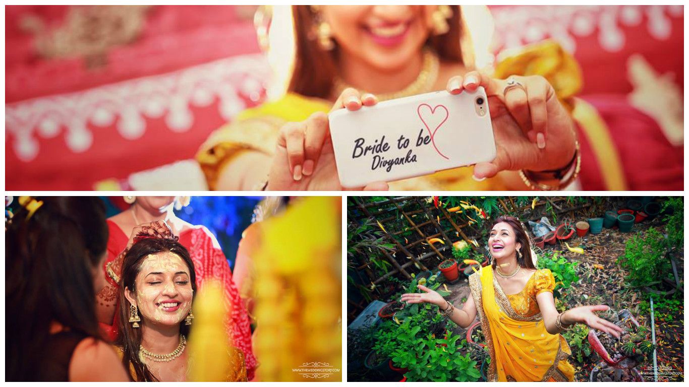 In Pictures: Divyanka Tripathi's Haldi Ceremony!
