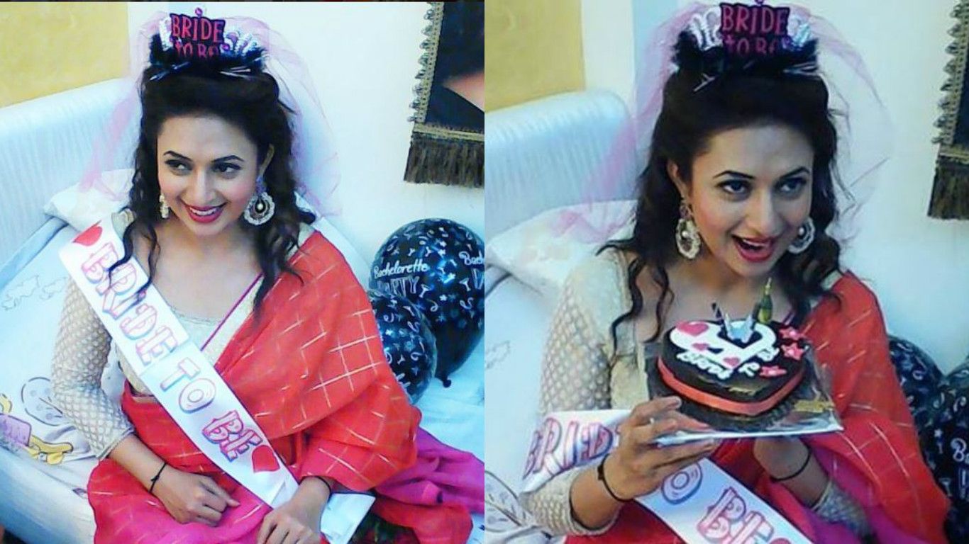 Pictures Of Divyanka Tripathi’s Bachelorette Party On The Sets Of Yeh Hai Mohabbatein Are Super Cute!