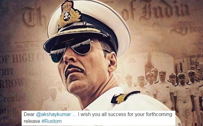 The Biggest Wish Has Arrived: Guess Who Just Wished Akshay Kumar For Rustom!
