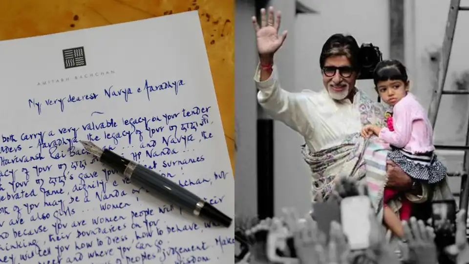 Amitabh Bachchan's Letter To Aaradhya And Navya Naveli Makes Him The Cutest Grand Dad!