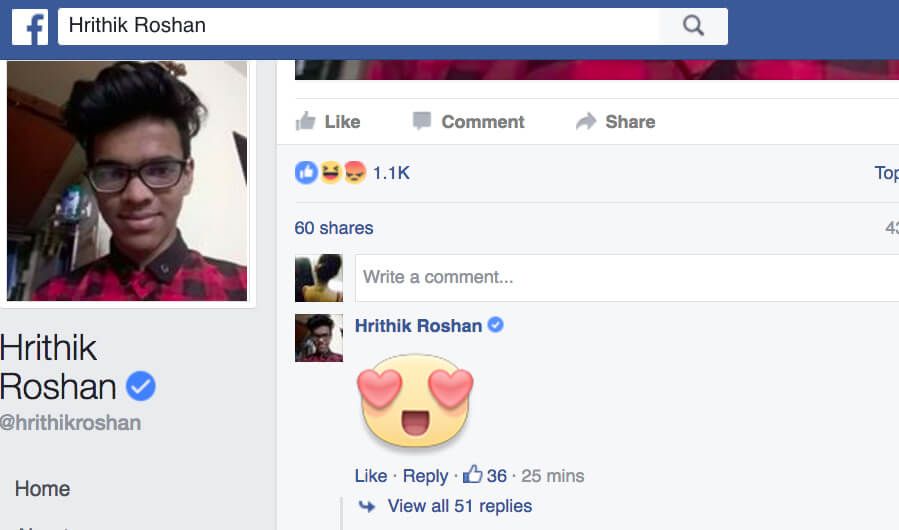 Hrithik Roshan's Facebook Account Hacked And The Followers Couldn't Stop Tripping Over It!