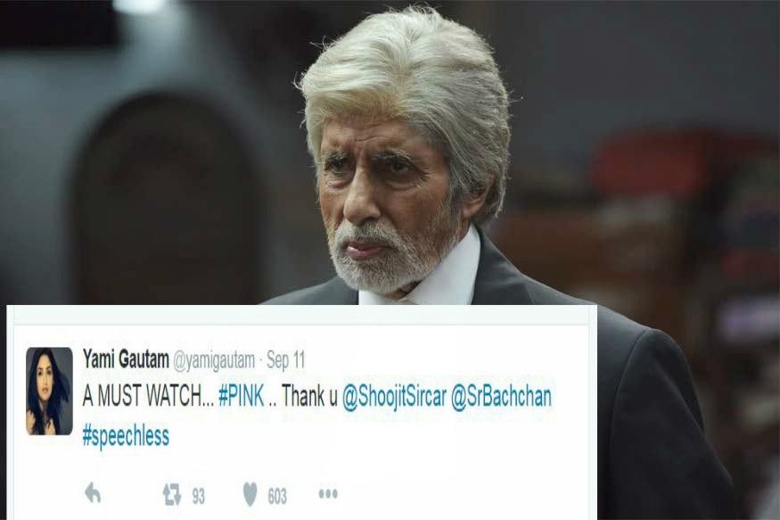 Here's How Bollywood Actresses Reacted To Amitabh Bachchan Starrer Pink