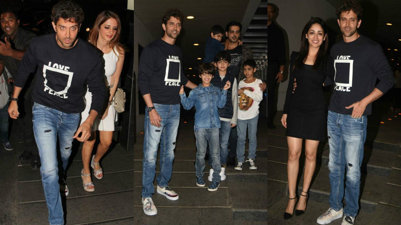 In Pictures: Hrithik Roshan Celebrates His Birthday With Kaabil Team, Family And Ex-Wife Sussanne!