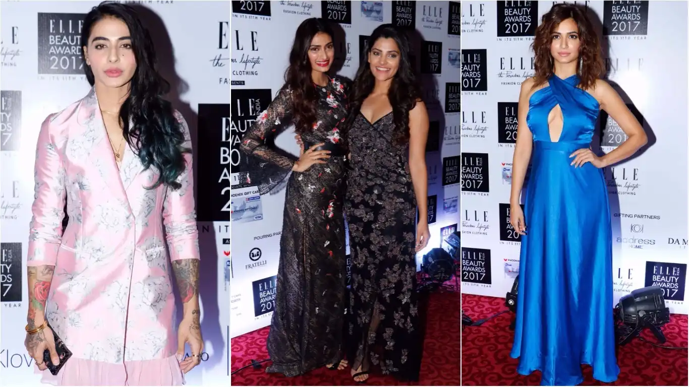 Here's How Bollywood Actresses Sizzled The Elle Beauty Awards 2017 Red Carpet!