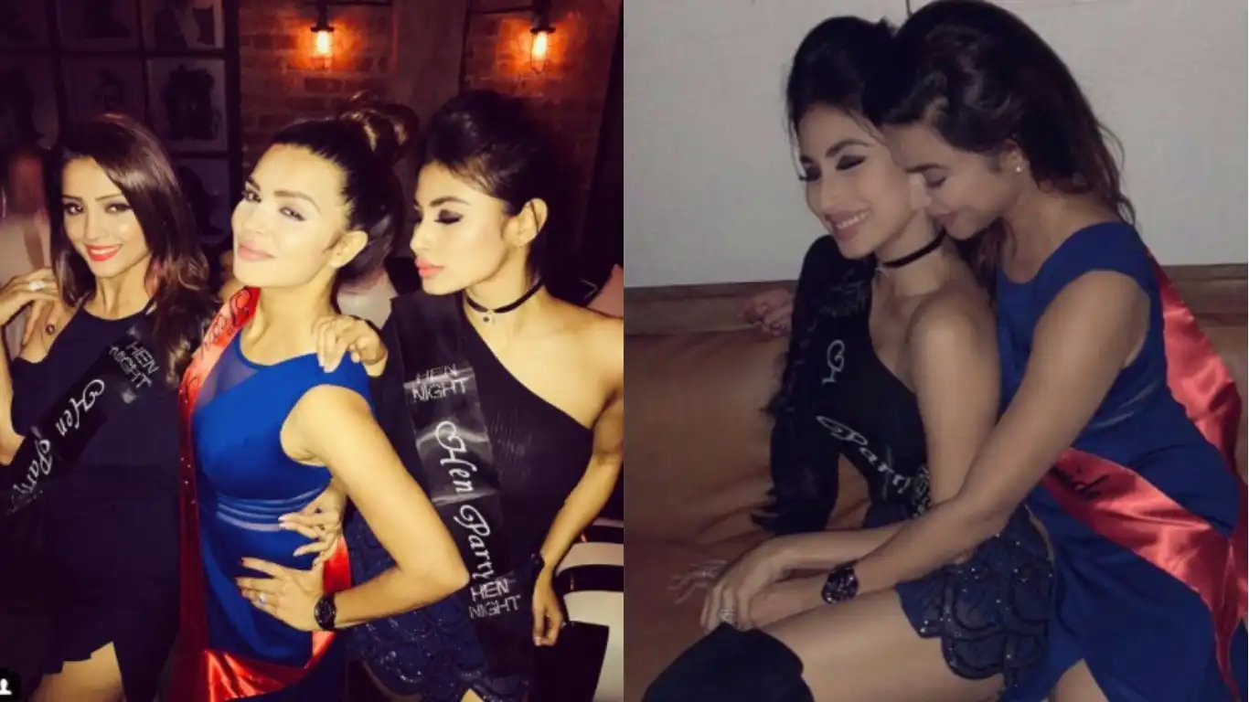 TV Actress Aashka Goradia Had A Blast At Her Bachelorette Party 