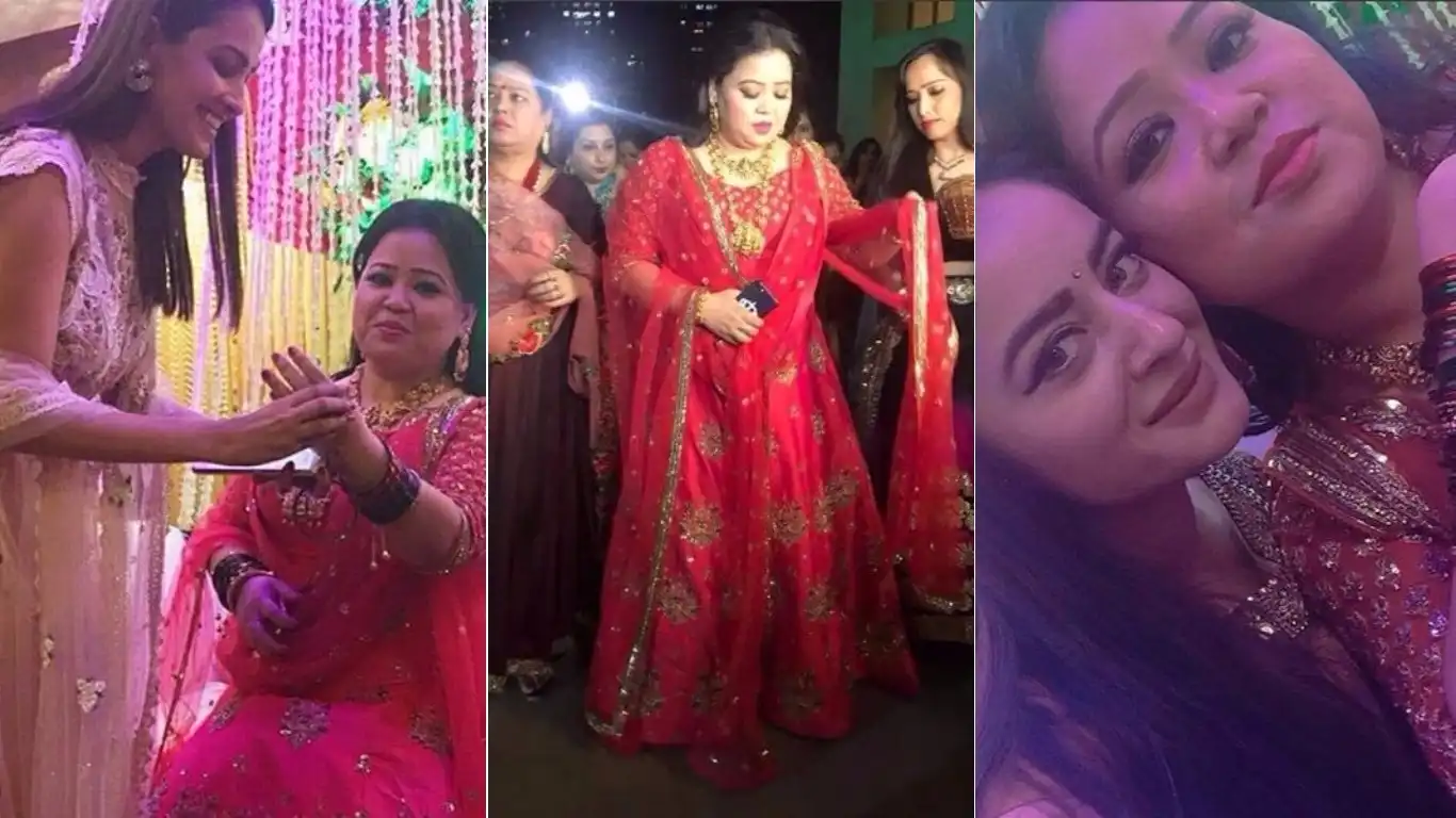 Adaa Sharma, Anita Hassanandani And Other TV Celebs Attend Bharti Singh's Bangle Ceremony!