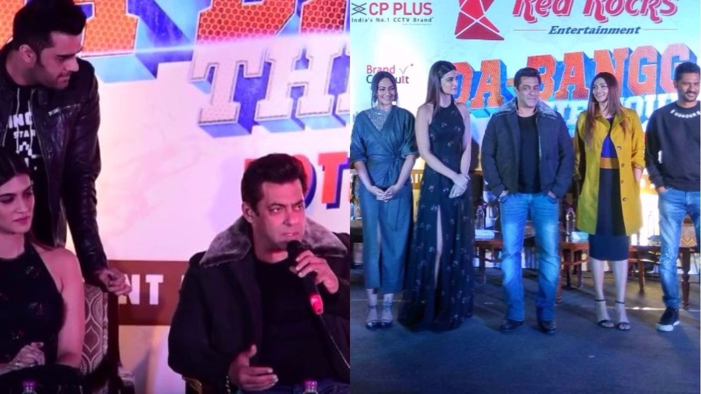 WATCH: Heres's What Salman Khan Did When He Forgot His Steps During His First Stage Peformance In Delhi!