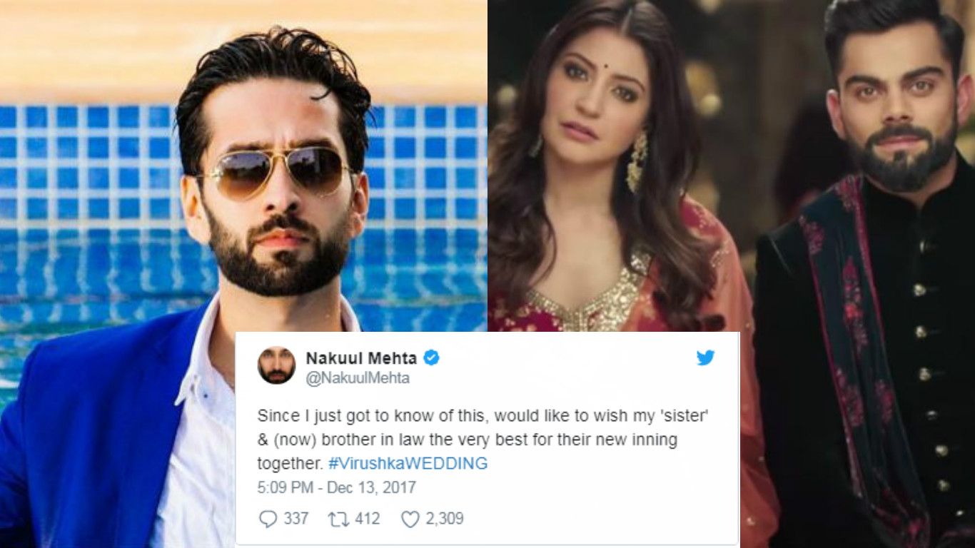 Nakuul Mehta Got Mistaken As Anushka Sharma's Brother And His Reaction Is Hilarious! 