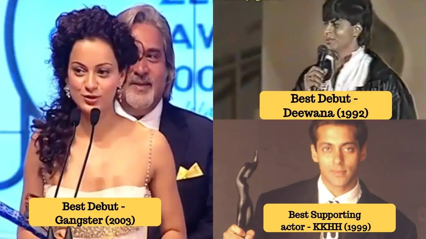 This Is How These 20 A - List Bollywood Stars Looked When They Won Their First Award