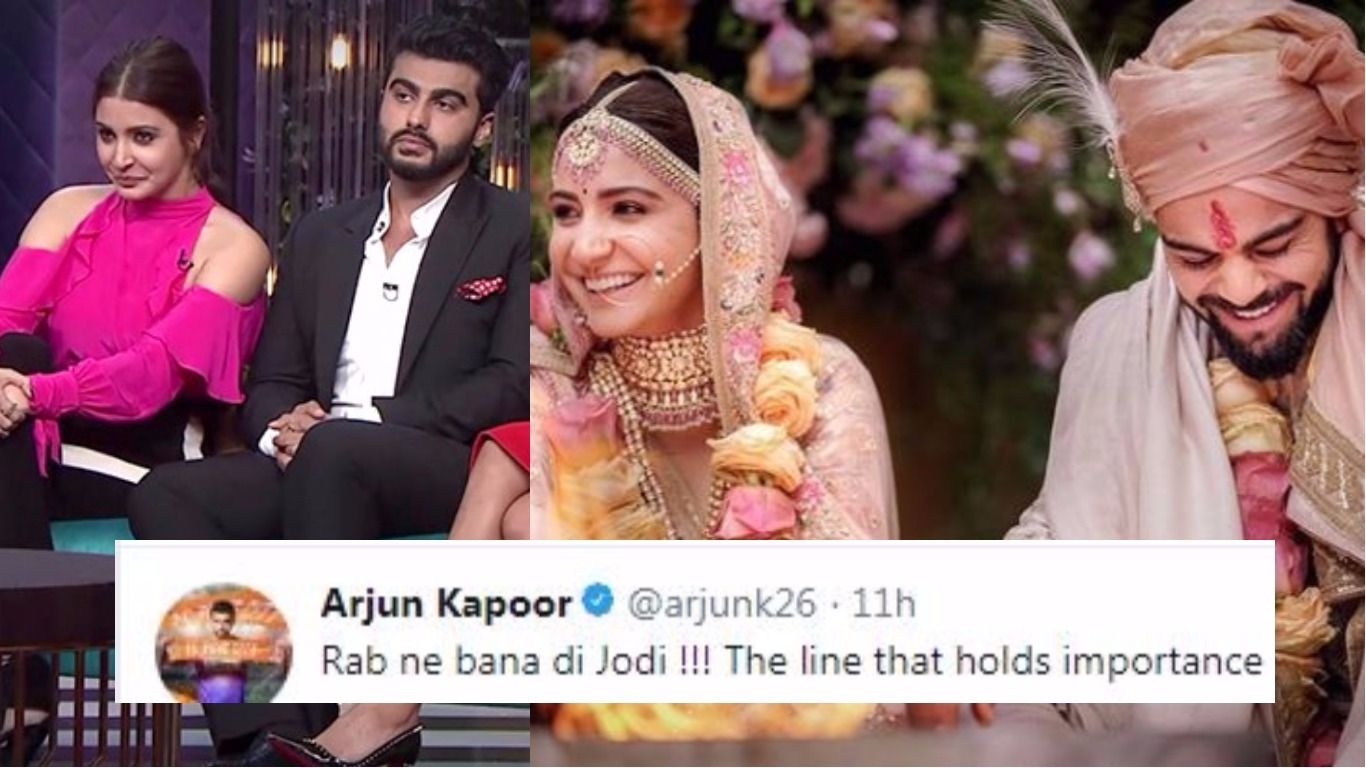 Virushka Wedding: Here's How Arjun Kapoor Had His Channa Mereya Moment When His Crush Anushka Sharma Got Married!