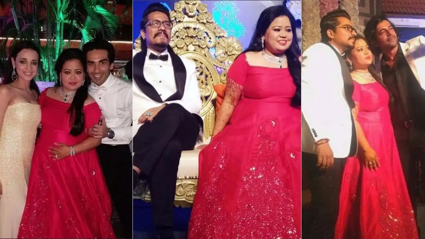 Check Out These Pictures From Bharti Singh And Harsh Limbachiyaa's Sangeet Ceremony!