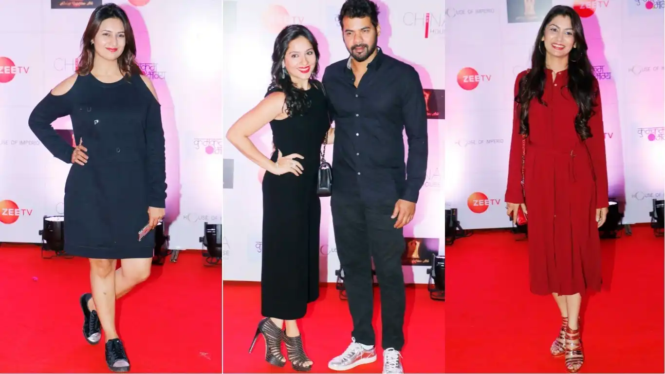 In Pictures: TV Stars Look Their Stylish Best At The Kumkum Bhagya 1000 Episode Celebration Party!