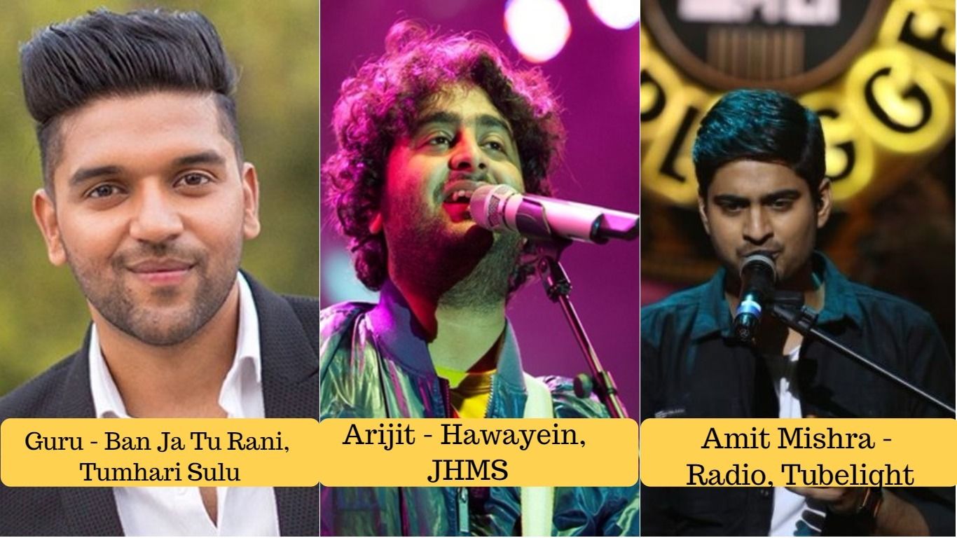 Here Are The Best Male Playback Singers Of Bollywood In 2017