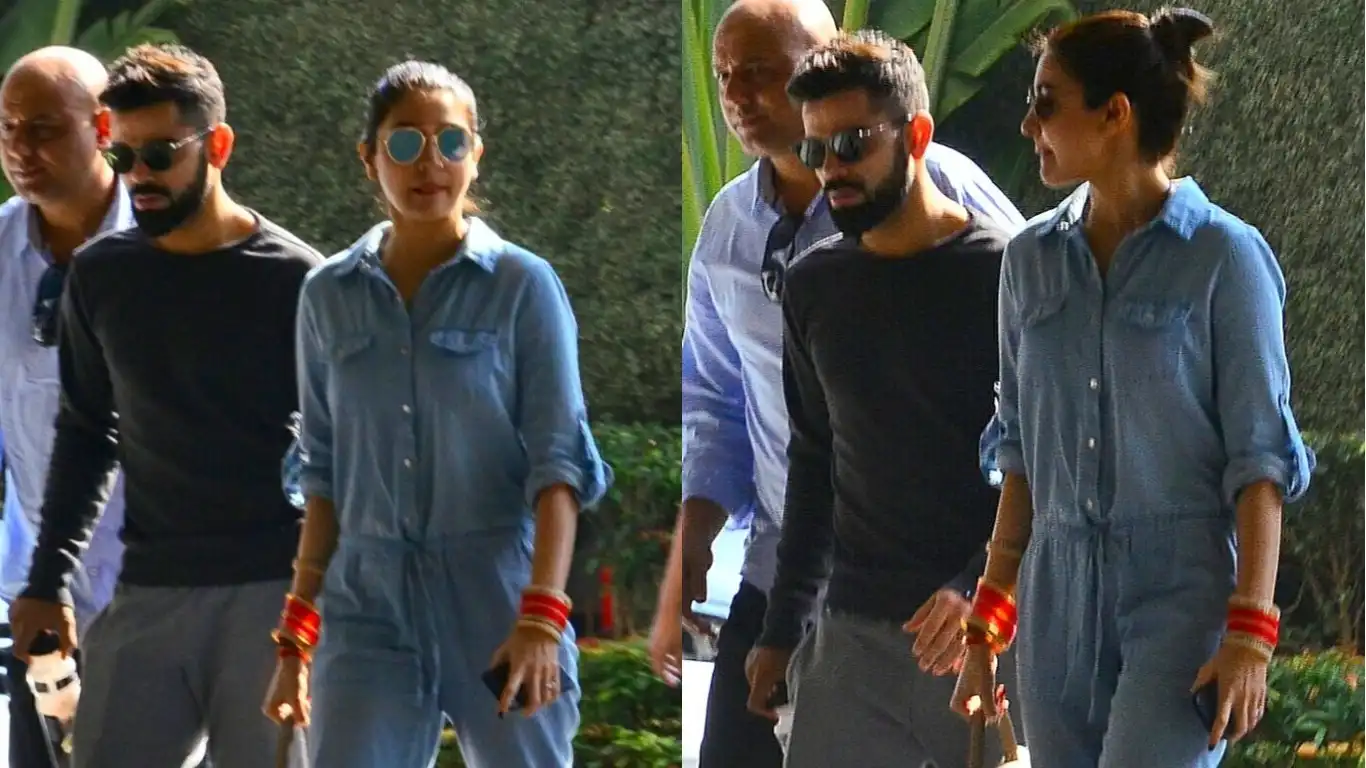 Spotted: Virat & Anushka's First Pictures Ahead Of Their Mumbai Reception At St Regis 
