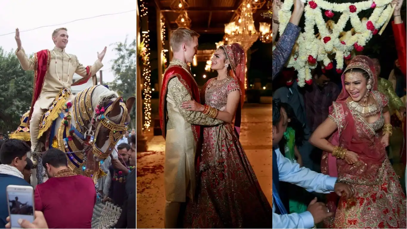 Check Out These Pictures From Aashka Goradia And Brent Goble's Hindu Wedding!