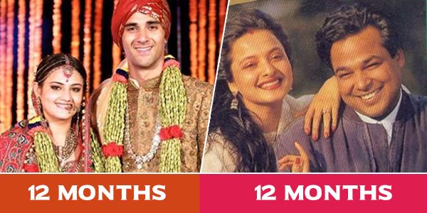 8 Shortest Marriages That Bollywood Has Ever Seen!