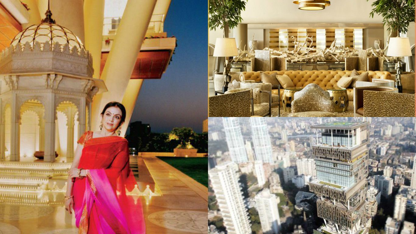 These Pictures Of Mukesh Ambani's Antilla Home Will Make Your Jaws Drop!