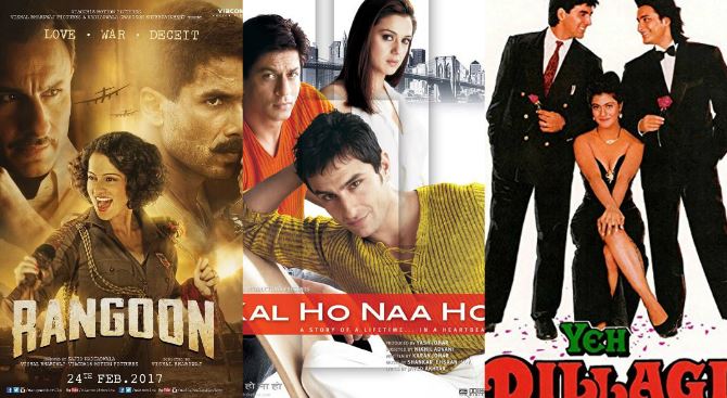 11 Movies That Prove Saif Ali Khan's Career Is Dependent On Love Triangles