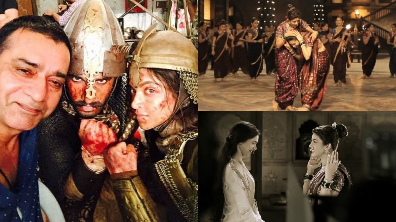 These Unseen Backstage Pictures From Bajirao Mastani Show The Love Between Priyanka And Deepika