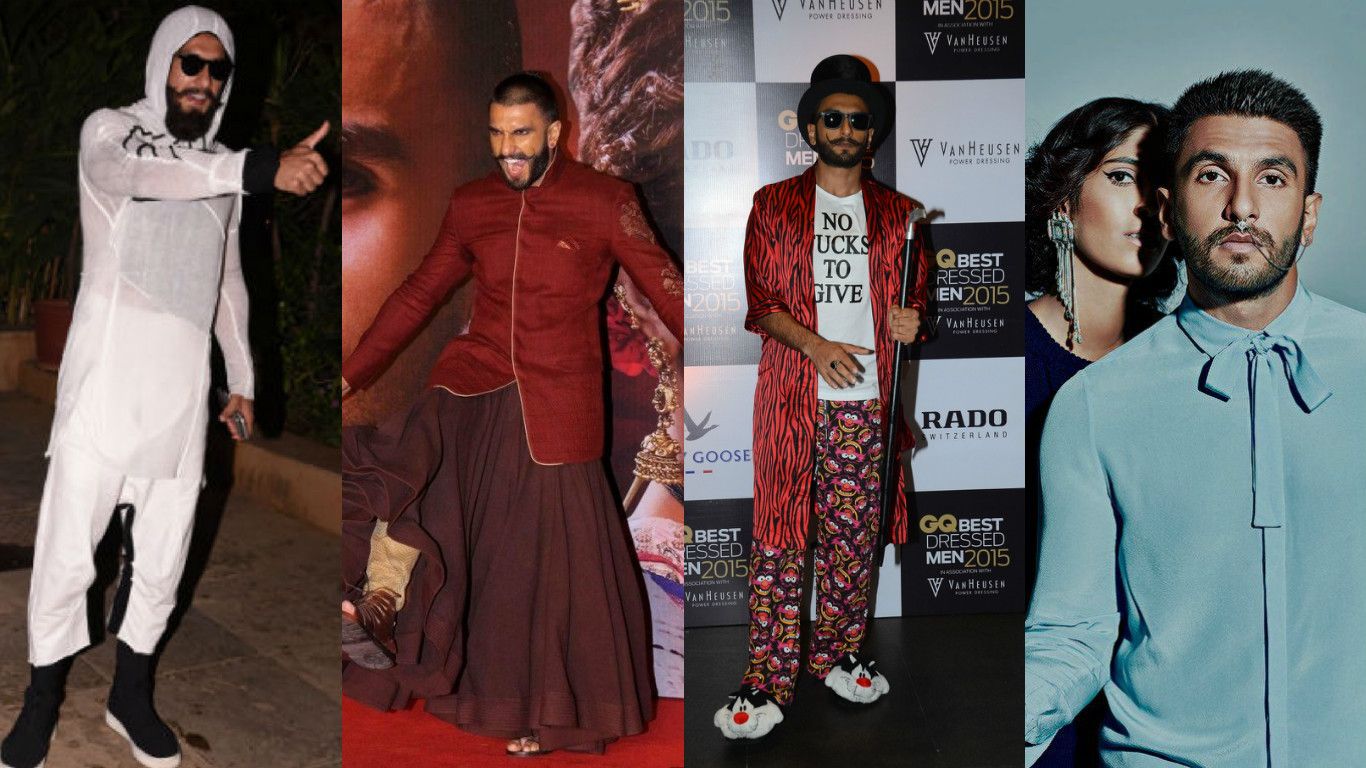 21 Times Ranveer Singh Took Us By Surprise With His Crazy Outfits!