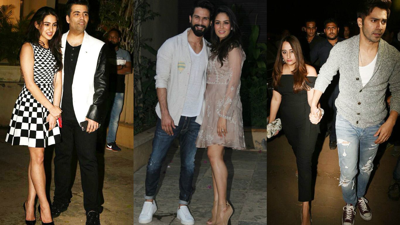 In Pics: Guess Who Attended Shahid Kapoor's Pre Birthday Bash?