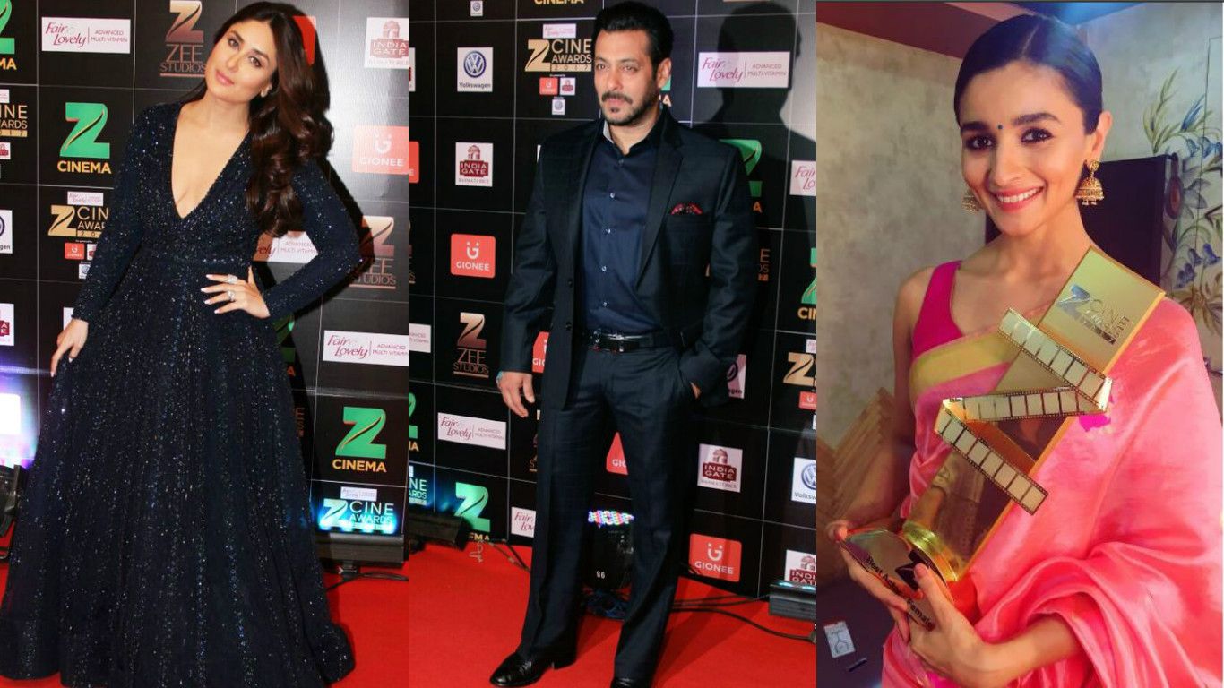 In Pictures: BTown Celebs Sizzle At Zee Cine Awards 2017