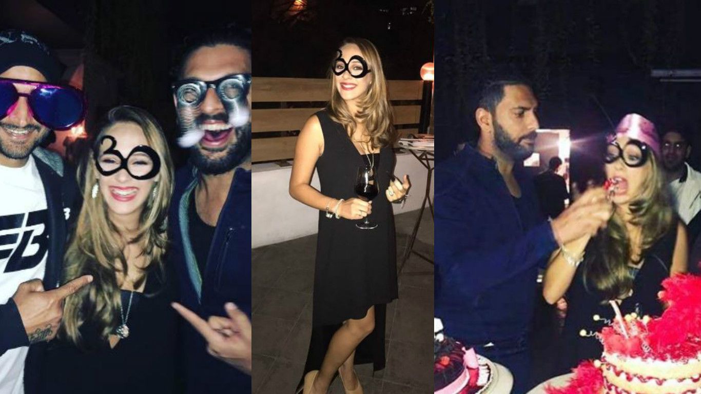 In Pictures: Hazel Keech Celebrated Her 30th Birthday With Husband Yuvraj Singh And Friends!
