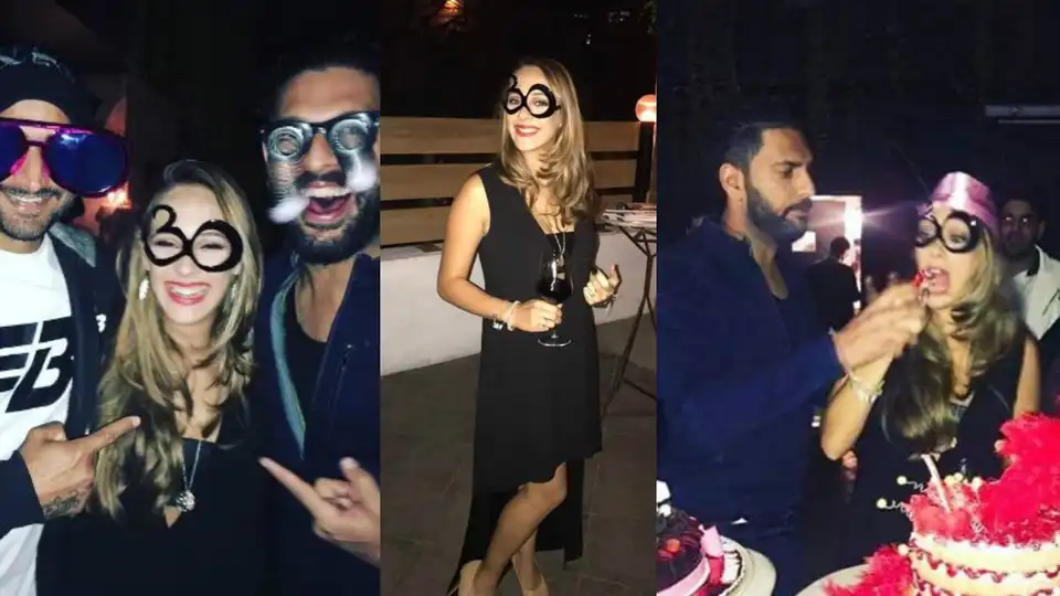 In Pictures: Hazel Keech Celebrated Her 30th Birthday With Husband Yuvraj Singh And Friends!