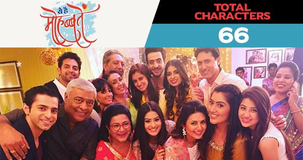 8 Indian TV Serials That Had The Most Number Of Characters!