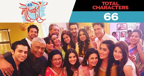 8 Indian TV Serials That Had The Most Number Of Characters!
